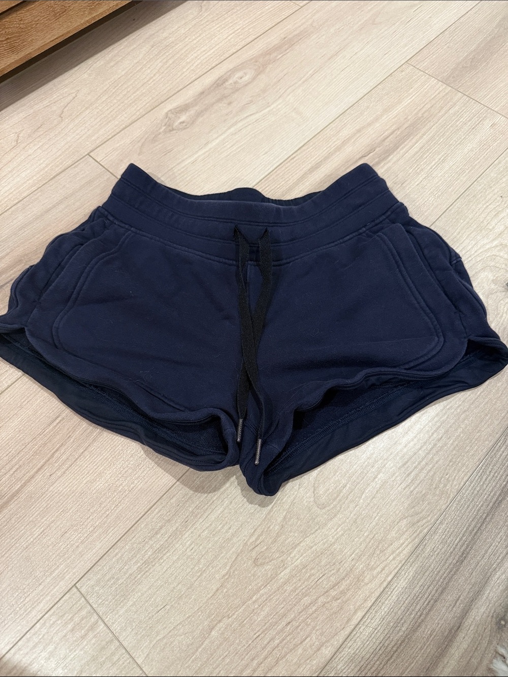 lululemon athletica Navy Drawstring Athletic Shorts